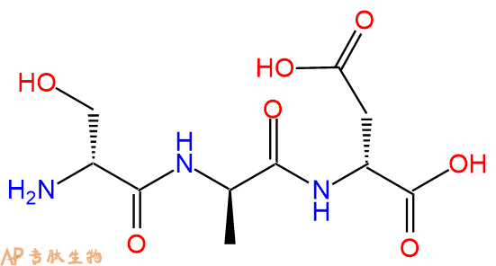 专肽生物产品H2N-DSer-DAla-DAsp-COOH