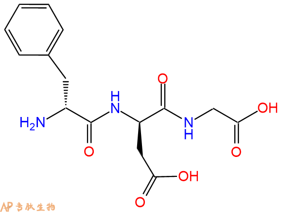专肽生物产品H2N-DPhe-DAsp-Gly-COOH