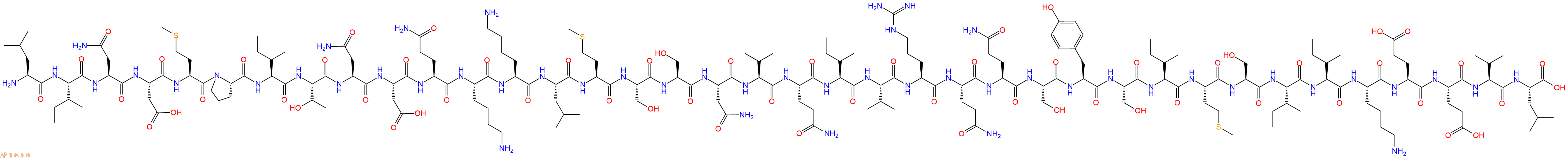 专肽生物产品H2N-Leu-Ile-Asn-Asp-Met-Pro-Ile-Thr-Asn-Asp-Gln-Ly
