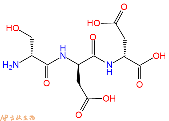 专肽生物产品H2N-DSer-DAsp-DAsp-COOH
