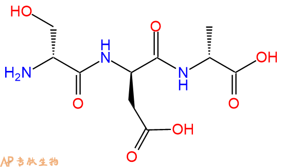 专肽生物产品H2N-DSer-DAsp-DAla-COOH
