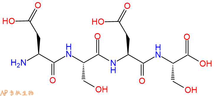 专肽生物产品H2N-Asp-Ser-Asp-Ser-COOH