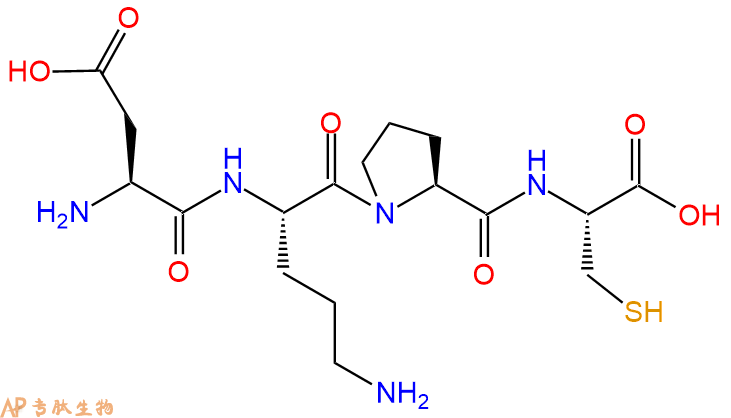 专肽生物产品H2N-Asp-Orn-Pro-Cys-COOH