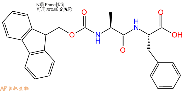 专肽生物产品Fmoc-Ala-Phe-COOH