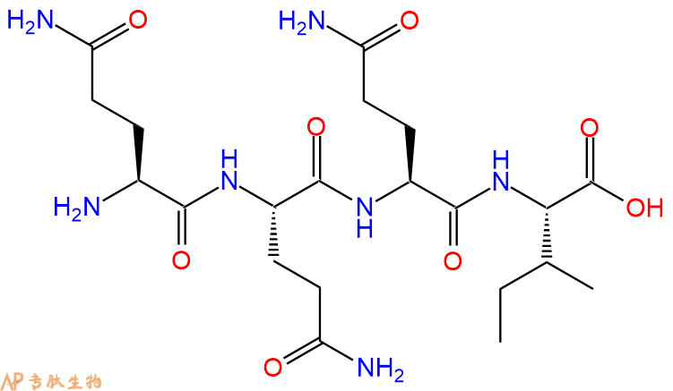专肽生物产品H2N-Gln-Gln-Gln-Ile-COOH