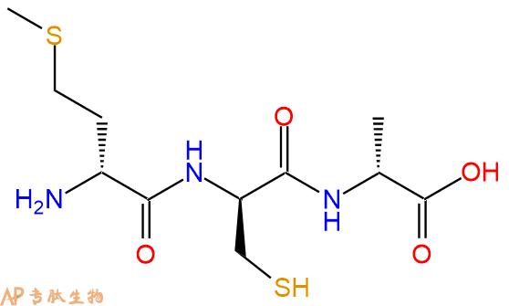 专肽生物产品H2N-DMet-DCys-DAla-COOH