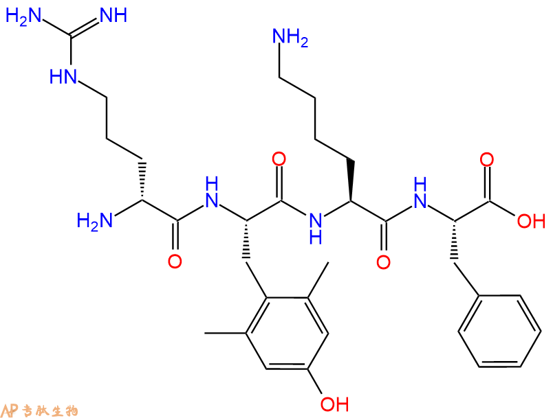 专肽生物产品线粒体靶向抗氧化剂：SS-31-COOH