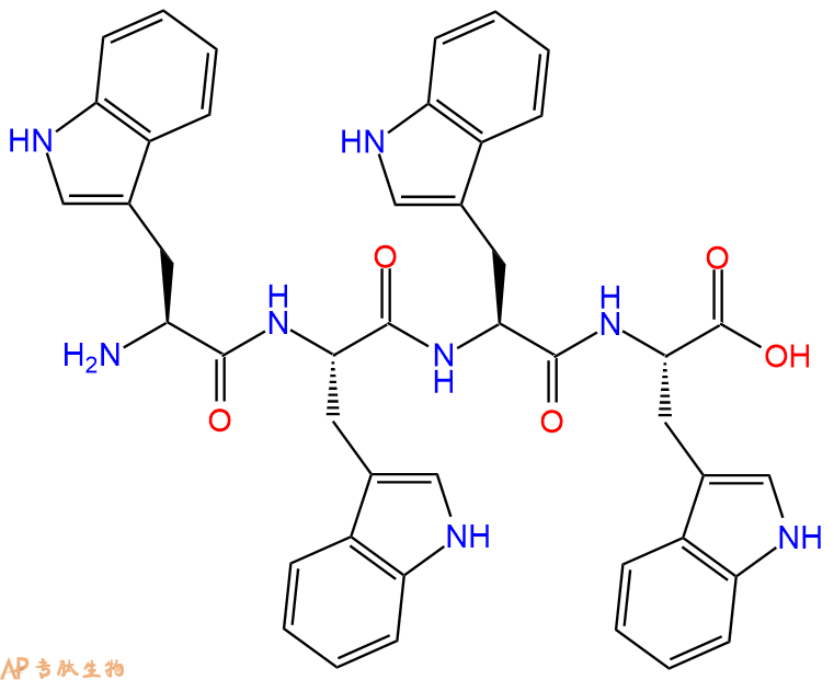 专肽生物产品H2N-Trp-Trp-Trp-Trp-COOH