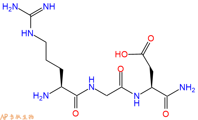 专肽生物产品H2N-Arg-Gly-Asp-NH2