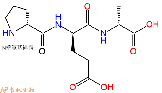 专肽生物产品H2N-DPro-DGlu-DAla-COOH