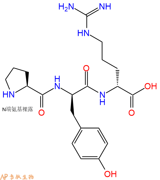 专肽生物产品H2N-Pro-DTyr-DArg-COOH