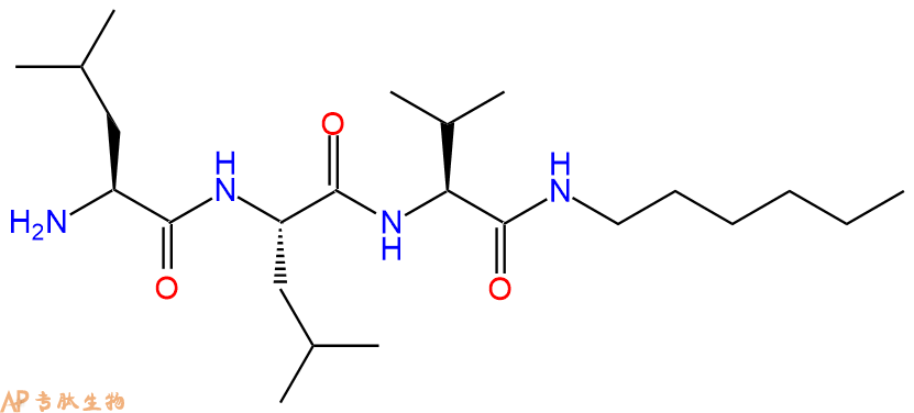 专肽生物产品H2N-Leu-Leu-Val-NH(CH2)6