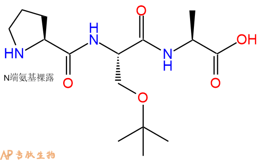 专肽生物产品H2N-Pro-Ser(tBu)-Ala-COOH