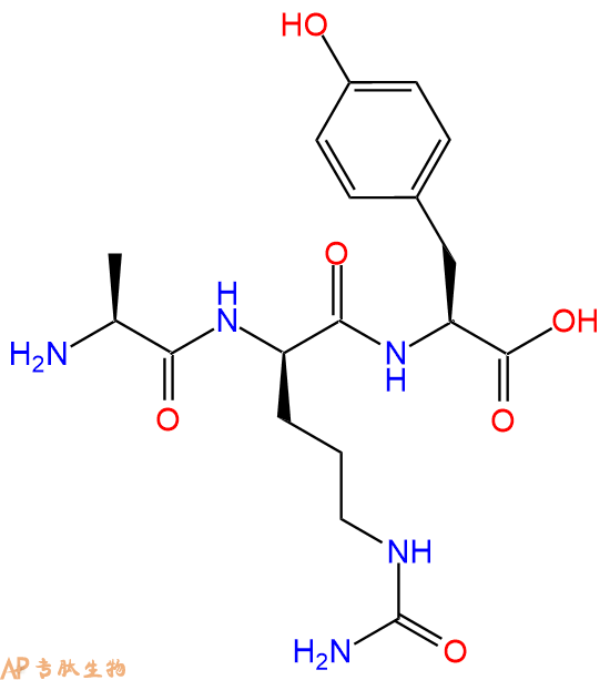 专肽生物产品H2N-Ala-DCit-Tyr-COOH