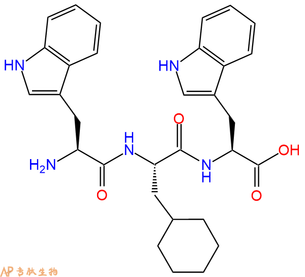 专肽生物产品H2N-Trp-Cha-Trp-COOH