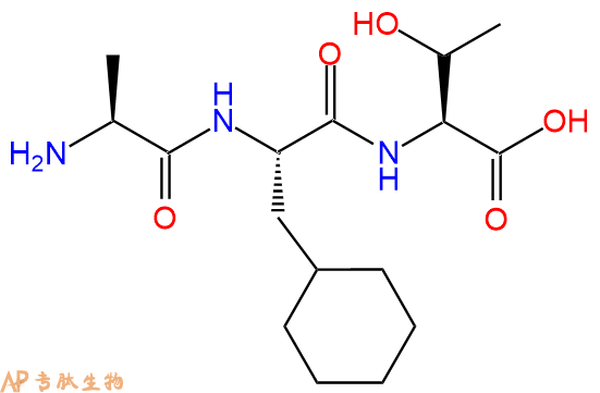 专肽生物产品H2N-Ala-Cha-Thr-COOH