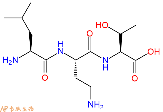 专肽生物产品H2N-Leu-Dab-Thr-COOH