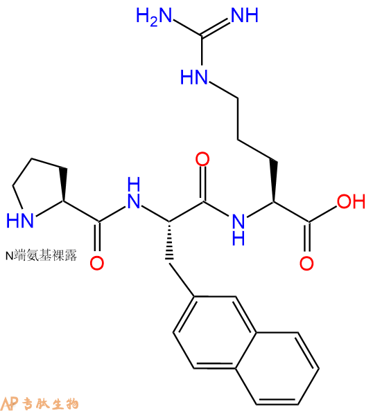 专肽生物产品H2N-Pro-Nal-Arg-COOH