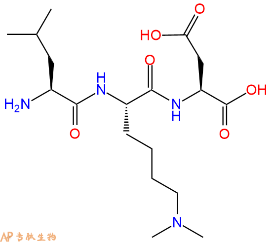 专肽生物产品H2N-Leu-Lys(Me2)-Asp-COOH