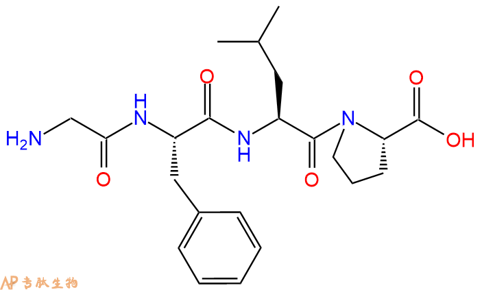 专肽生物产品H2N-Gly-Phe-Leu-Pro-COOH