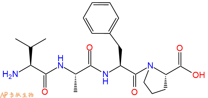 专肽生物产品H2N-Val-Ala-Phe-Pro-COOH