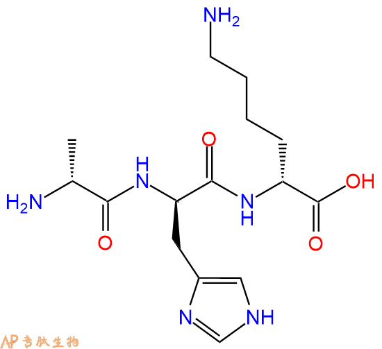 专肽生物产品H2N-DAla-DHis-DLys-COOH
