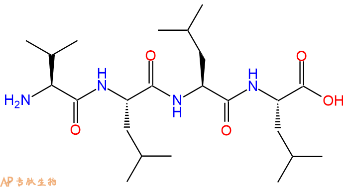专肽生物产品H2N-Val-Leu-Leu-Leu-COOH