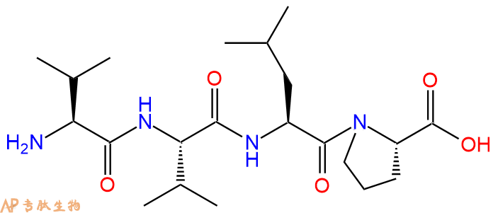 专肽生物产品H2N-Val-Val-Leu-Pro-COOH