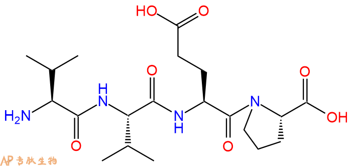 专肽生物产品H2N-Val-Val-Glu-Pro-COOH