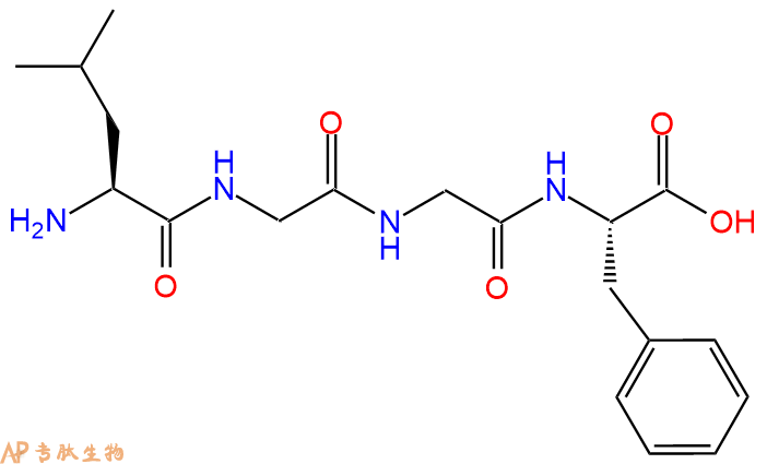 专肽生物产品H2N-Leu-Gly-Gly-Phe-COOH