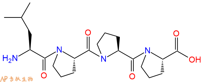 专肽生物产品H2N-Leu-Pro-Pro-Pro-COOH