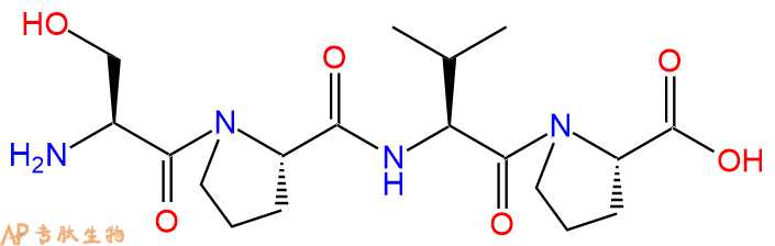 专肽生物产品H2N-Ser-Pro-Val-Pro-COOH