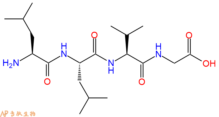 专肽生物产品H2N-Leu-Leu-Val-Gly-COOH