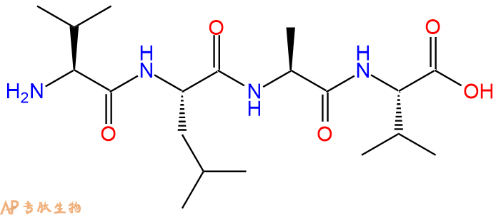 专肽生物产品H2N-Val-Leu-Ala-Val-COOH