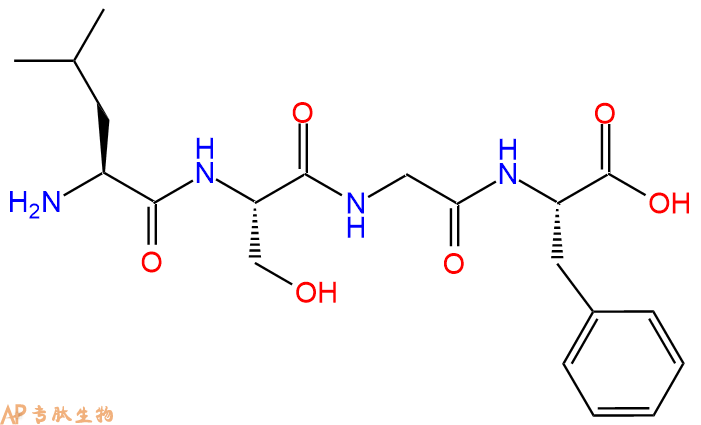 专肽生物产品H2N-Leu-Ser-Gly-Phe-COOH