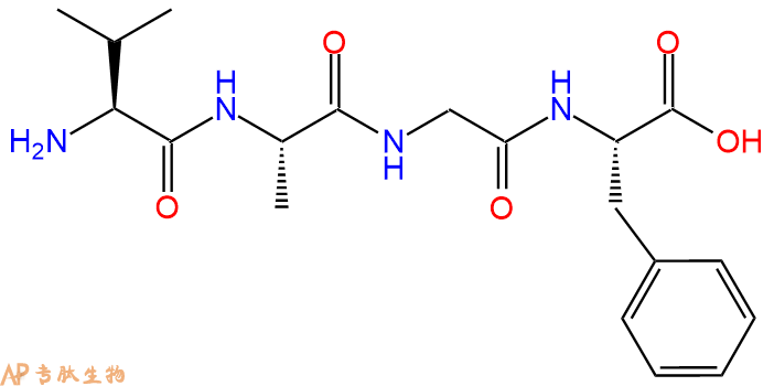 专肽生物产品H2N-Val-Ala-Gly-Phe-COOH