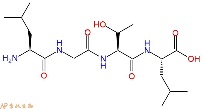 专肽生物产品H2N-Leu-Gly-Thr-Leu-COOH