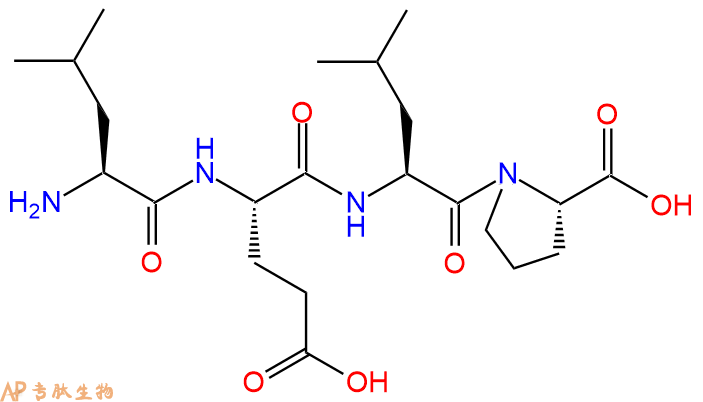 专肽生物产品H2N-Leu-Glu-Leu-Pro-COOH