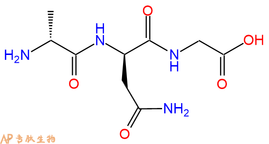 专肽生物产品H2N-DAla-DAsn-Gly-COOH