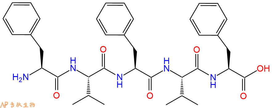 专肽生物产品H2N-Phe-Val-Phe-Val-Phe-COOH
