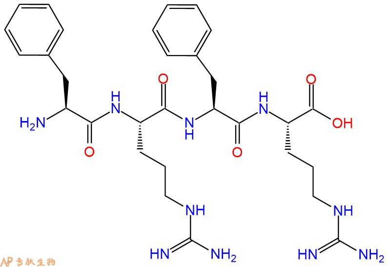 专肽生物产品H2N-Phe-Arg-Phe-Arg-COOH