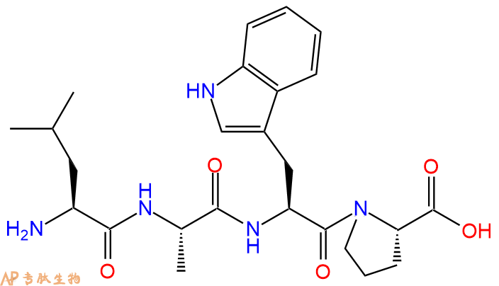 专肽生物产品H2N-Leu-Ala-Trp-Pro-COOH