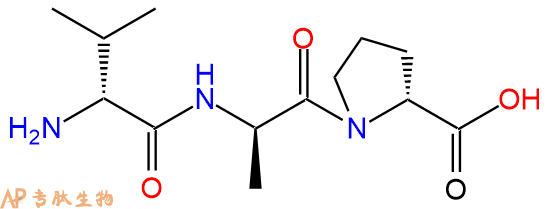 专肽生物产品H2N-DVal-DAla-DPro-COOH