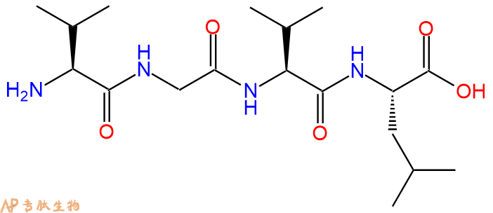 专肽生物产品H2N-Val-Gly-Val-Leu-COOH