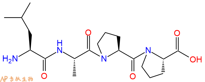 专肽生物产品H2N-Leu-Ala-Pro-Pro-COOH