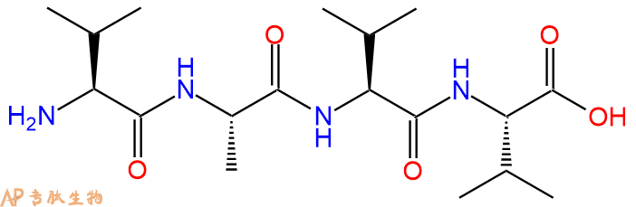 专肽生物产品H2N-Val-Ala-Val-Val-COOH