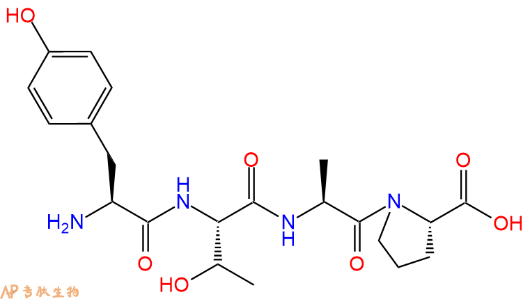 专肽生物产品H2N-Tyr-Thr-Ala-Pro-COOH