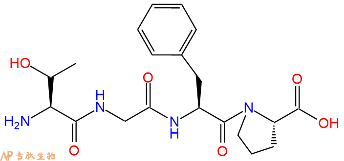 专肽生物产品H2N-Thr-Gly-Phe-Pro-COOH