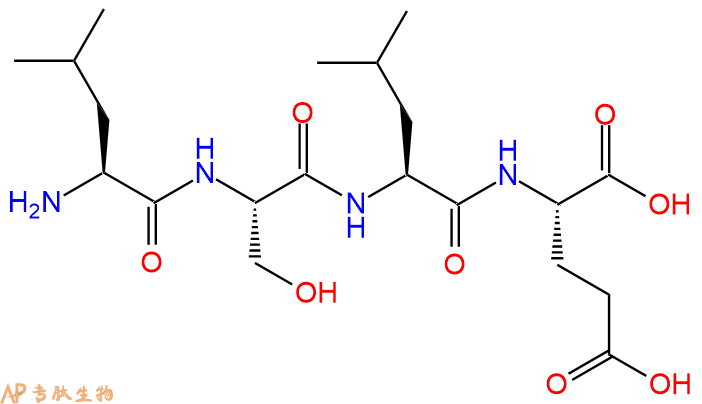 专肽生物产品H2N-Leu-Ser-Leu-Glu-COOH