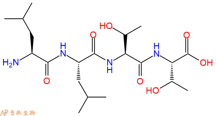 专肽生物产品H2N-Leu-Leu-Thr-Thr-COOH